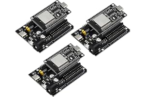 APKLVSR for ESP-32S Type C USB CH340 Development Board, 2.4GHz Dual Mode WiFi Bluetooth, 4MB RAM, Compatible with Arduino IDE