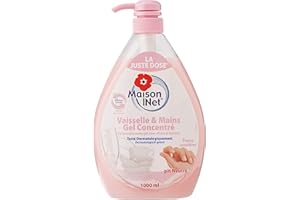 Maison Net Gel Concentré Vaisselle/Mains pour Peau Sensible 1000 ml