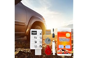 SCOBUTY Windschutzscheiben Reparaturset Werkzeug,Auto Windshield Repair Kit, Glas Reparatur Flüssigkeit,Auto Glas Windschutzscheibe Reparatursatz