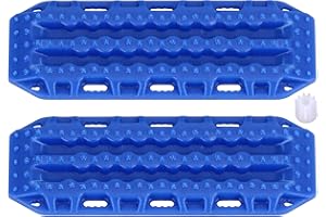 INJORA RC Sand Board Plastic Mini Sand Ladder Recovery Board for 1/24 RC Crawler Car Axial SCX24 Upgrade Parts (2pcs Blue)