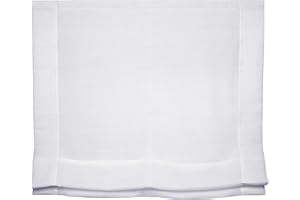 Easydeco - Estor Plegable sin Varillas Lino Crudo 150 x 175 cm