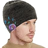 Regalo Uomo Cappello Bluetooth Berretto Uomo Idee Regalo Natale Cappello Sportivi Musicale Bluetooth Lavorato a Maglia Berret