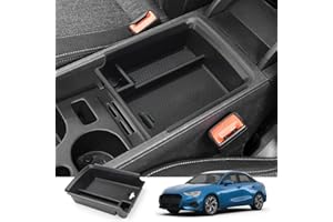 Auovo Auto Mittelkonsole Aufbewahrungsbox Kompatibel mit Kodiaq Karoq 2018-2022 2023 Armlehnenbox Organisator