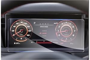 GAFAT Hyunda-i Tucson NX4 2021-2023 2024 10,25" Digital Cockpit Schutzfolie, Glas Displayschutzfolie für Tucson 2023 2022 10,25" Digital Instrument Cluster, Stoßfest, 9H Anti-Kratzen