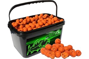 ‎ANGEL-BERGER Angel-Berger Magic Baits Boilies im Eimer 4 kg alle Sorten Futterboilies Karpfenboilies Boilieset Karpfenköder