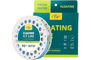 SF Fliegenfischen Schnur Schwimmend mit geschweißten Schlaufengewicht-Vorwärtsfliegenschnüren