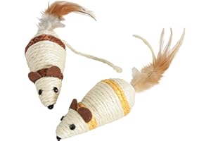 Zolux Jeux Chat Souris en Sisal Coloris Divers 1 Unité
