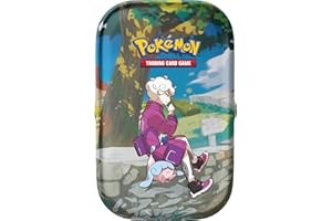 Pokémon TCG: Crown Zenith Mini Tin – Bede & Hatenna (2 Booster Packs & 1 Pokémon Art Card)