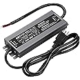ANYTITI LED Driver,LED Power Supply IP67 Waterproof Output 150W DC12V 12.5A 3-Prong Plug 4.5feet