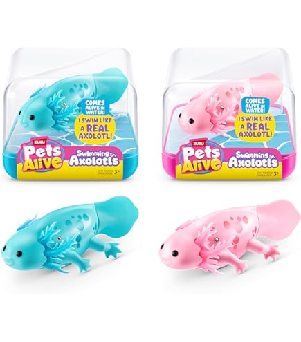 XPJBKC Robo Fish – Lot De 6 Poissons Robots – Lumineux, Nage Dans L'eau – Pour Bain, Aquarium, Chat