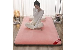 QiuShuiDr Materasso Futon Pieghevole Giapponese, Materasso Futon Spesso, Tatami Materassi da Terra, Pieghevole Ospiti Materasso ​da Pavimento Morbido Futon Naturale (Color : C, Size : 90x200cm)