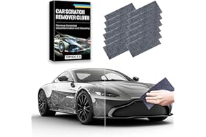 ZUKZYTHEPSOR 12 pz Nano Sparkle Cloth for Car Scratch Removal, Nano Cloth Scratch Remover, Easy Repair Scratches, Eliminates Swirls, Water Spots & Surface Stains for All Car Colors