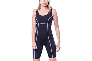 Aquarti Womens' One Piece Shorty Swimsuit