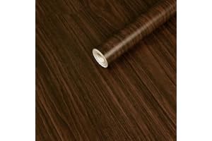 LQZHBDWZ 45cmx10m Contact Paper Wood Wallpaper Peel and Stick Wallpaper Light Wood Grain Contact Paper Film for Cabinets Self Adhesive Wallpaper Removable Wallpaper (Type A)