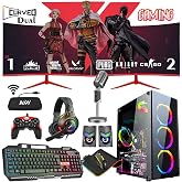Zeiron Sx75 Plus I7-860 16gb 240gb Gt730 24 Dual Curved Player Desktop Computer