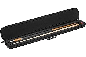 Casemaster Parallax - Funda para Taco de Billar/Billar, Tela Oxford de poliéster Pesado 600D e Interior Acolchado, Capacidad para 1 Taco Completo de 2 Piezas (1 Culata/1 Eje)