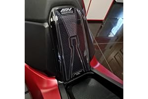 Resin Bike Adhesivos de Moto Compatibles con Honda ADV 350 2022-2025. Protección Puerta del Tanque Asiento de Choques y Arañazos de Moto. Adhesivo 3D Resinado - Made in Italy