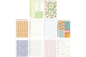 OTAIVE 500Pcs Scrapbooking Paper,Floral Decoupage Paper Colorful Cardstock Paper Journaling Supplies Kit for Crafts DIY Room Decorating Background Making Magazine Clipping(Multi,Size:3.27x2.2inch)