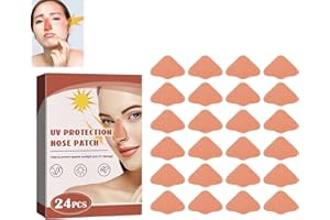 KOAHDE Sonnen Nasenpflaster,UV Nasenschutz Outdoor,Outdoor Nasenhaut Patch,Nasenpflaster Outdoor,Sonnenschutz-Nase,Nase Sonnenschutz Nasenschutz,UV Schutz Nasenpflaster für Männer und Frauen Sportbräunen