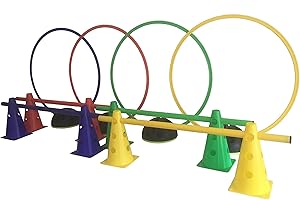 LA-24 Agility Hürden und Reifen-Set in 4 Farben