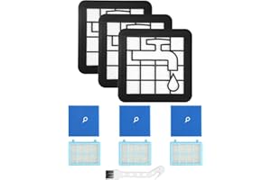 JUTYUM 3 Stück Staubsauger Filter für Philips PowerPro Compact, Active, City & Power Cyclone, Ersatzfilterset für Philips FC8010/01 FC9334 FC9550 FC9555 FC9556, Bodenstaubsauger FC9331/09 FC9332/09