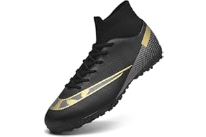 ASOCO DREAM Chaussures de Football Homme Crampons de Foot Professionnel Athlétisme Entrainement Adolescents Chaussures de Sport en Plein Air