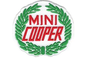 BLUE HAWAI Aufnaher Toppa Iron-on Patches – Mini Cooper