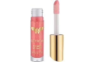 Catrice Cosmetics Wonder Woman Shimmer Lip Glaze Huile à Lèvres Gloss, avec Huiles, Brillant, Chatoyant, 3.4 ml