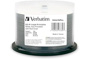 VERBATIM 97339 disque vierge Blu-Ray BD-R 25 Go 50 pièce(s) - Disques vierges Blu-Ray (BD-R, 25 Go, 50 pièce(s))
