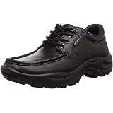Black Leather Casual Shoes-(G 4035Y15 