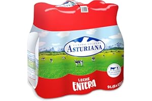 Central Lechera Asturiana Leche Entera, Pack 6 x 1.5L