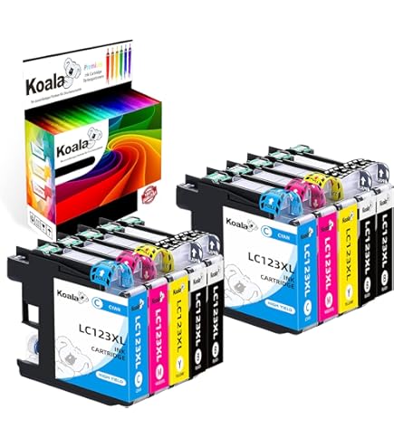 Cartucce Stampante Brother Economiche Cartuccia Inchiostro Nera Alta Capacit&agrave; Per Brother LC-1240BK: Compatibile Con MFC-J5910DW! Cartucce Brother Dcpj1050dw