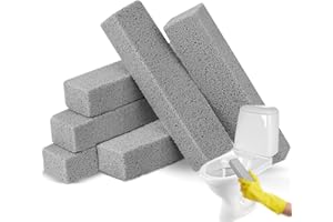 QIMMU 6 Pezzi Pietra Pomice per WC,Pietra di Pulizia per WC,Pumice Stone,Cleaning Block,adatto per la pulizia del bagno, della cucina, del lavandino e per la cura dei piedi