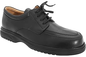 Roamers Mudguard Tie Leather 4 Eyelet Lightweight Casual Shoes