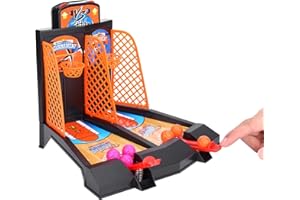 Drfeify Jeu de Basket-Ball de Doigt, Jeu de Table de Jouet d'intelligence Jeu de Basket-Ball de Bureau pour Les Enfants Adultes AmusantsAutres Jouets d’extérieur pour Enfants