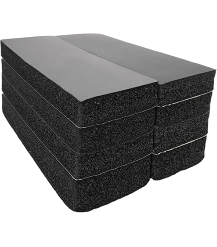 JMIATRY Mousse Antichoc Protection Garage 2000x200x4MM Portière Voiture Mur