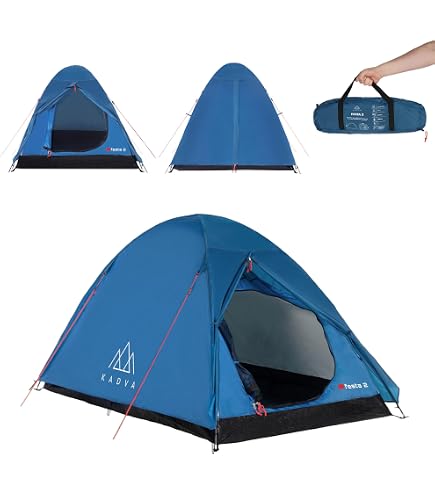 High Peak Minilite Canadian Unisex Adult Tent, Blue/Dark Grey, Large Sports & Outdoors