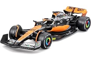 F1 McLAREN MCL60 2023 British GP - Fórmula 1 - Oscar Placas 81 - Escala 1:43 12 cm - BBurago 38087