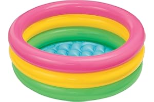 Intex Inflatable Kids Bath Tub, 3 Ft (Multicolor)