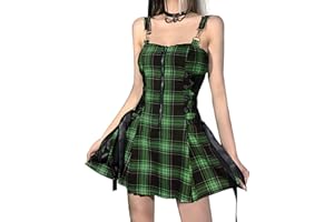 DINGJIUYAN Goth Mini Dress Elegant Gothic Dress Black Chiffon Mesh Sleeveless Strapless Casual Dark Streetwear Witch Emo Sexy Lace Ruffled Corset Gift