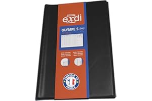 GÉNÉRIQUE Agenda 2026 Semainier 16 x24 cm Olympe Spirale - 1 Semaine sur 2 Pages avec Couverture PVC, Planning Hebdomadaire, Calendrier, Jours Fériés Européens, Carte Europe - Made in France