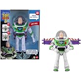 Mattel Disney Pixar Toy Story 5 Action Figure, Buzz Lightyear High-Tech Edition with Flight Mode and 12-Inch Wings Activation