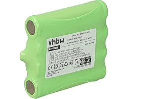vhbw Batería Recargable reemplaza Cobra FA-BP, FA-CK, GA-CM, GA-CR, GA-CT para Radio (600 mAh, 4,8 V, NiMH)