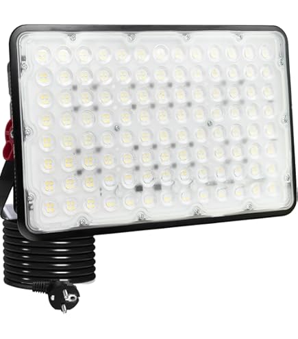 Projecteur Exterieur Led 400W, 4 En 1 Projecteur Led Extérieur 40000Lm Projecteur Exterieur Led 400W, 4 En 1 Projecteur Led Extérieur 40000Lm
