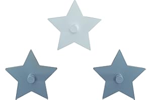 Roba 'Little Stars' Wall Hook with Stars Design Coat Rack & Decoration for Baby/Children's Room