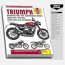 BONNEVILLE THRUXTON SCRAMBLER サービスマニュアル TRIUMPH MOTORCYCLE REPAIR SHOP & SERVICE MANUAL For BONNEVILLE