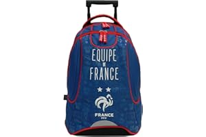 Sac à Dos roulettes France - 2 étoiles - Collection Officielle Equipe de France de Football
