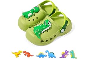 AioTio Zoccoli Bambini Leggeri Traspiranti Antiscivolo Facili da Indossare togliere Ragazze Ragazzo Asciugatura Rapida per Giardino Spiaggia Suola Spessa Interno Esterno