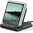 SwanScout Wireless Charger for Samsung Z Flip 6, SwanScout 501S, Foldable Charging Station for Galaxy Z Flip 6/5/4/3, Wireless Phone Charger Stand for Samsung Z Flip/Moto Razr50 (No Adapter)