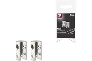 ‎PAULMANN Paulmann 978019 Seilsytem Seilklotz max. 150 Watt Deckenlampe Chrom Schiene Metall Draht